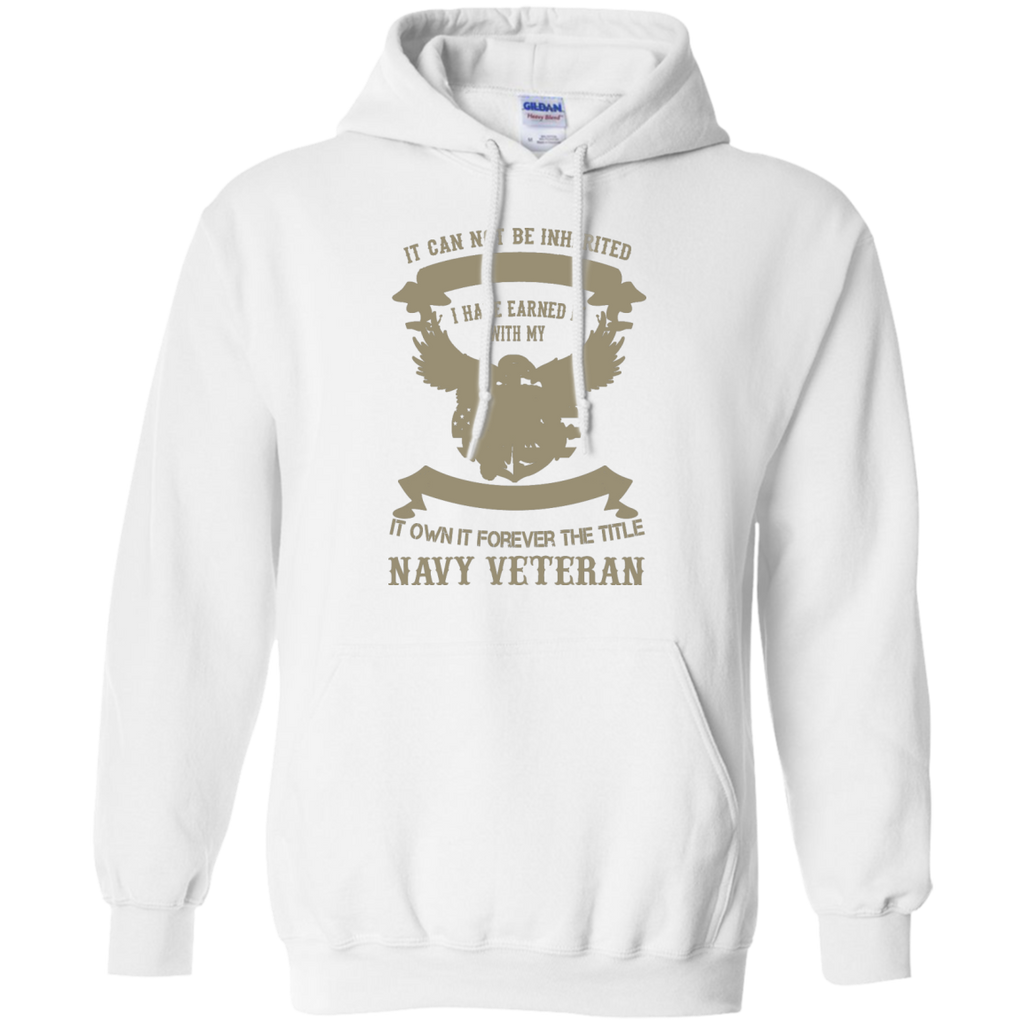it can not be inherited...navy veteran T-Shirt