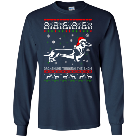 dachshund through the snow sweater, T-Shirt