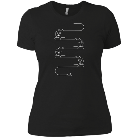 cats lines sweatshirt T-Shirt