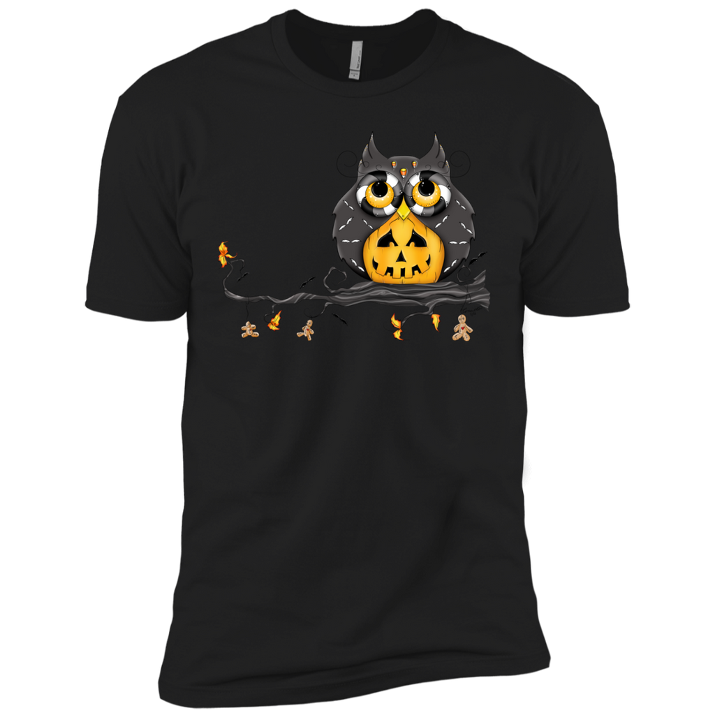 halloween owl Next Level Premium Short Sleeve Tee