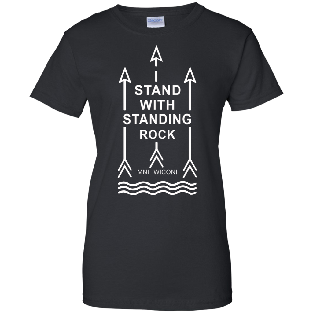 i stand with standing rock, mni wiconi T-Shirt