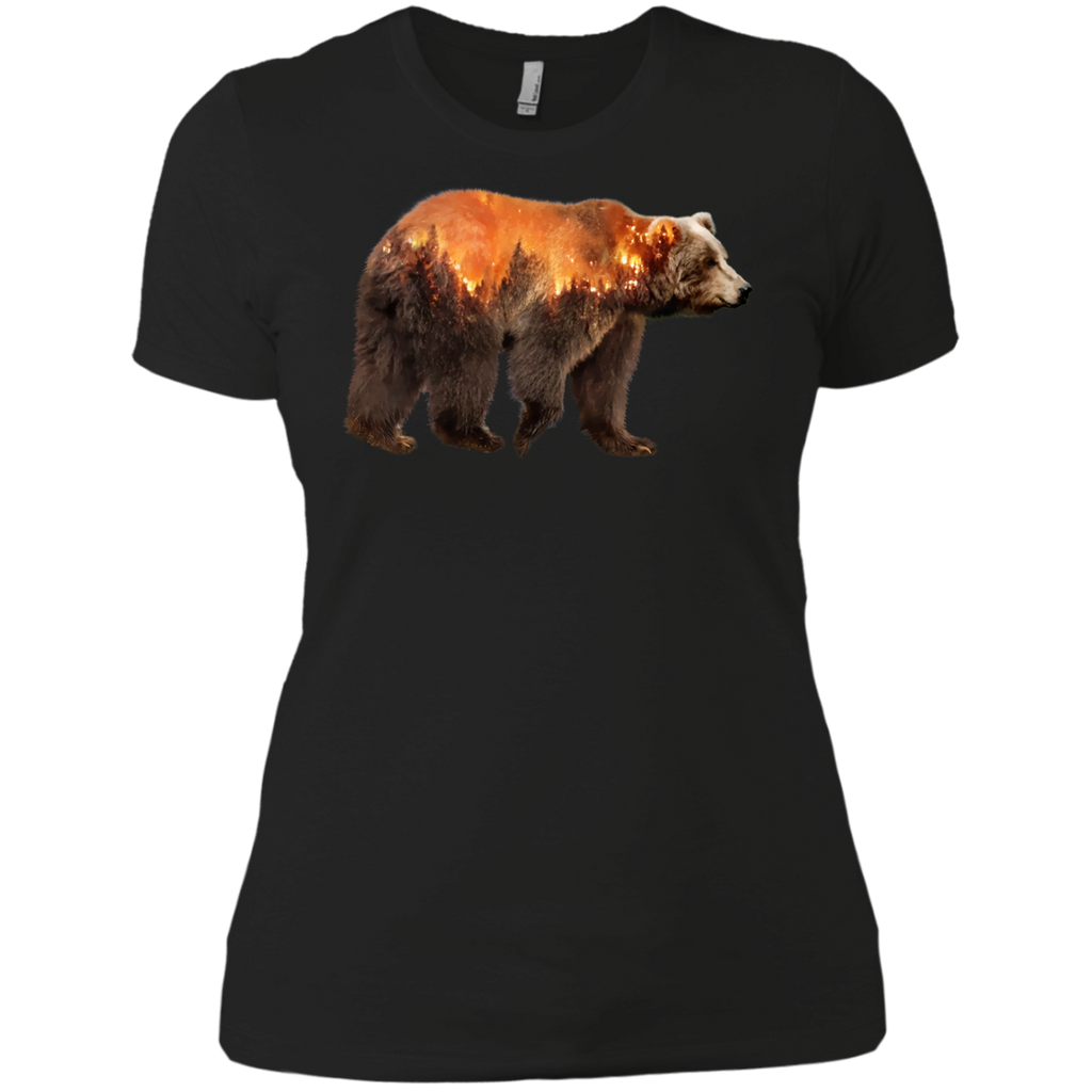 bear escape from mountain fire sweatshirt T-Shirt