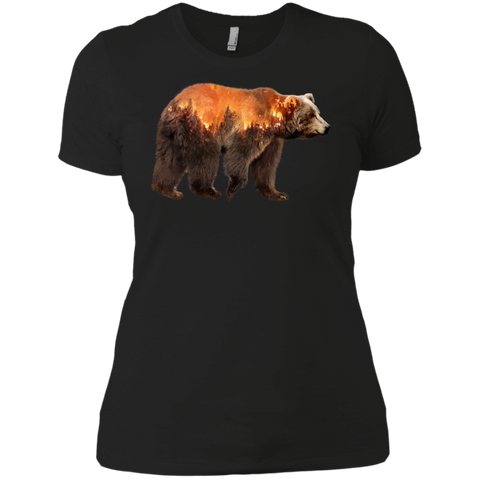 bear escape from mountain fire sweatshirt T-Shirt