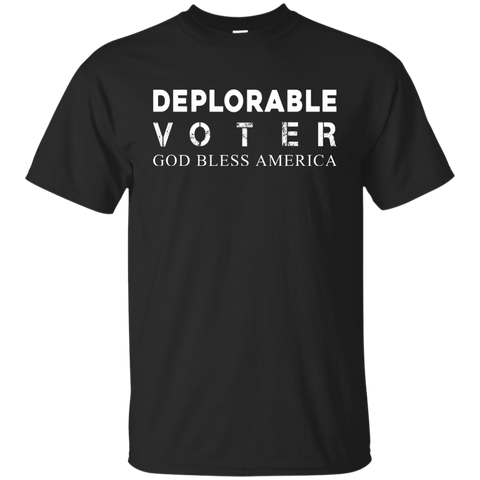 deplorable voter god bless america T-Shirt