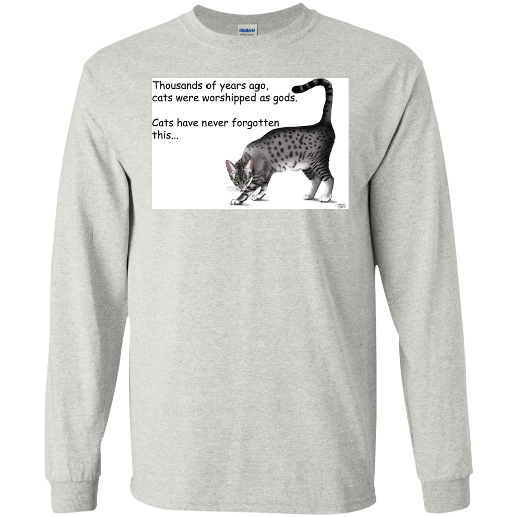 egyptian cat art print t- T-Shirt