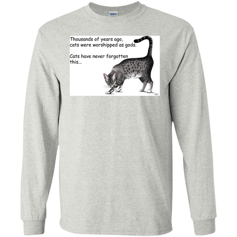 egyptian cat art print t- T-Shirt