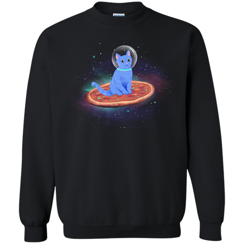 cat, pizza, space t- T-Shirt