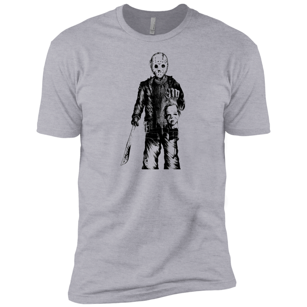 jason vs michael myers sticker halloween Next Level Premium Short Sleeve Tee