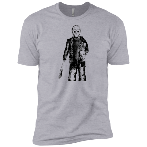jason vs michael myers sticker halloween Next Level Premium Short Sleeve Tee