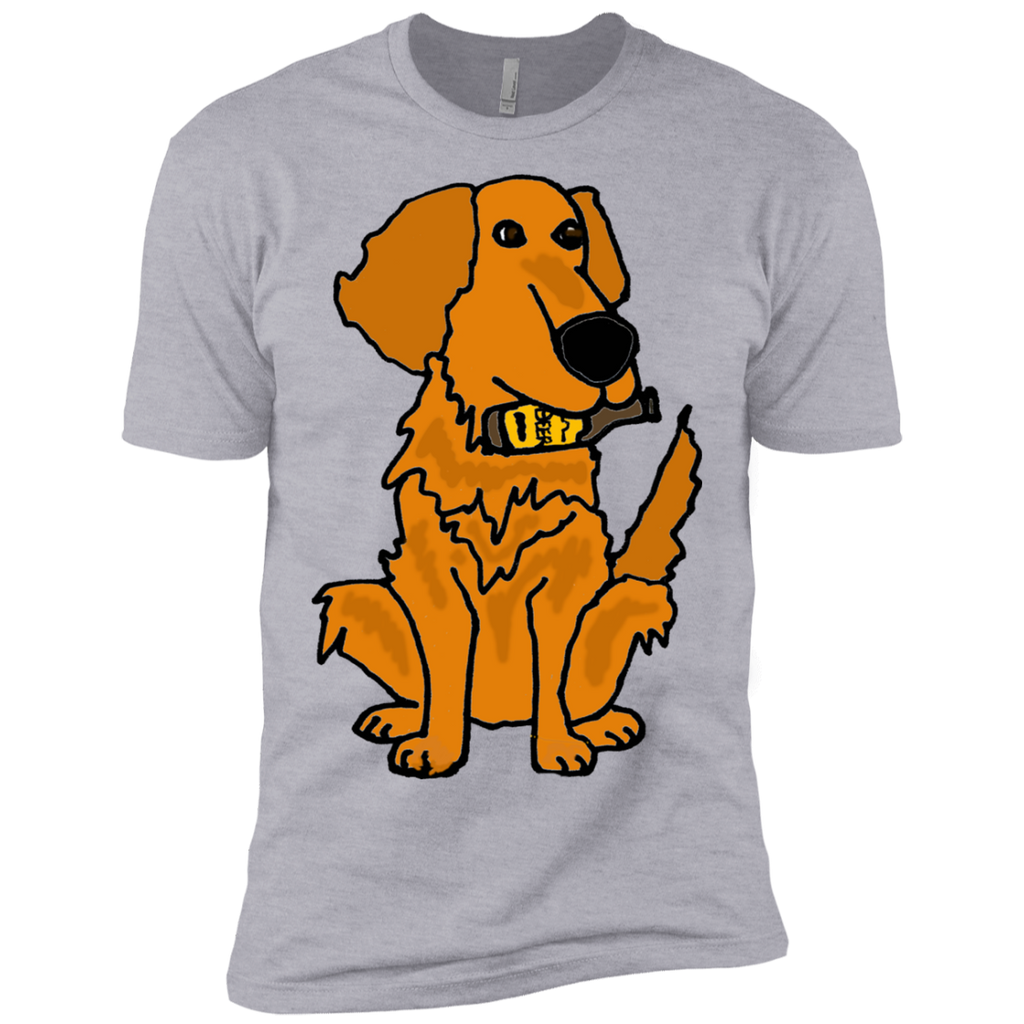 cool funny golden retriever dog with beer bottle T-Shirt