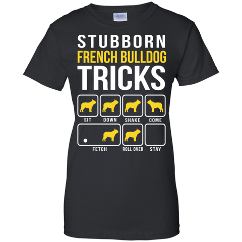 french bulldog stubborn tricks T-Shirt