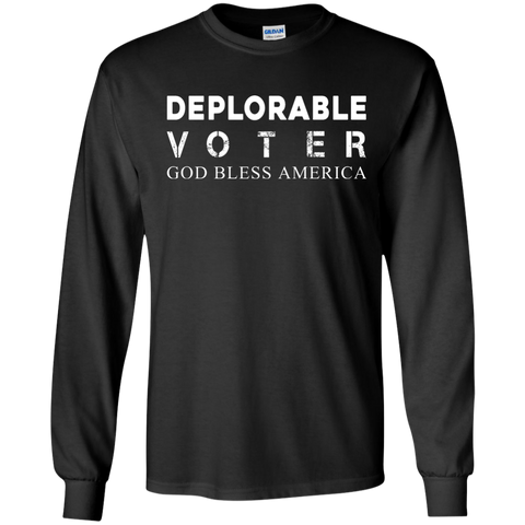 deplorable voter god bless america T-Shirt