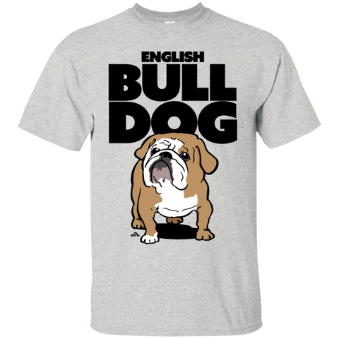 english bulldog cartoon dog T-Shirt