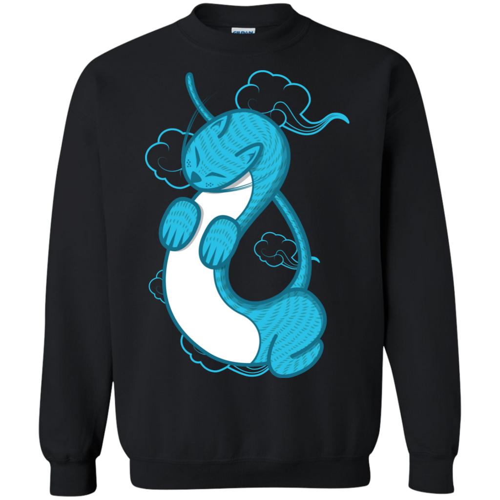 chinese dragon cat (night) sweatshirt T-Shirt