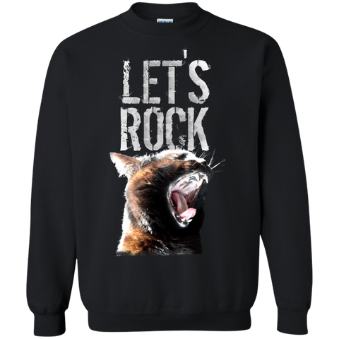 cat let's rock sweatshirt T-Shirt