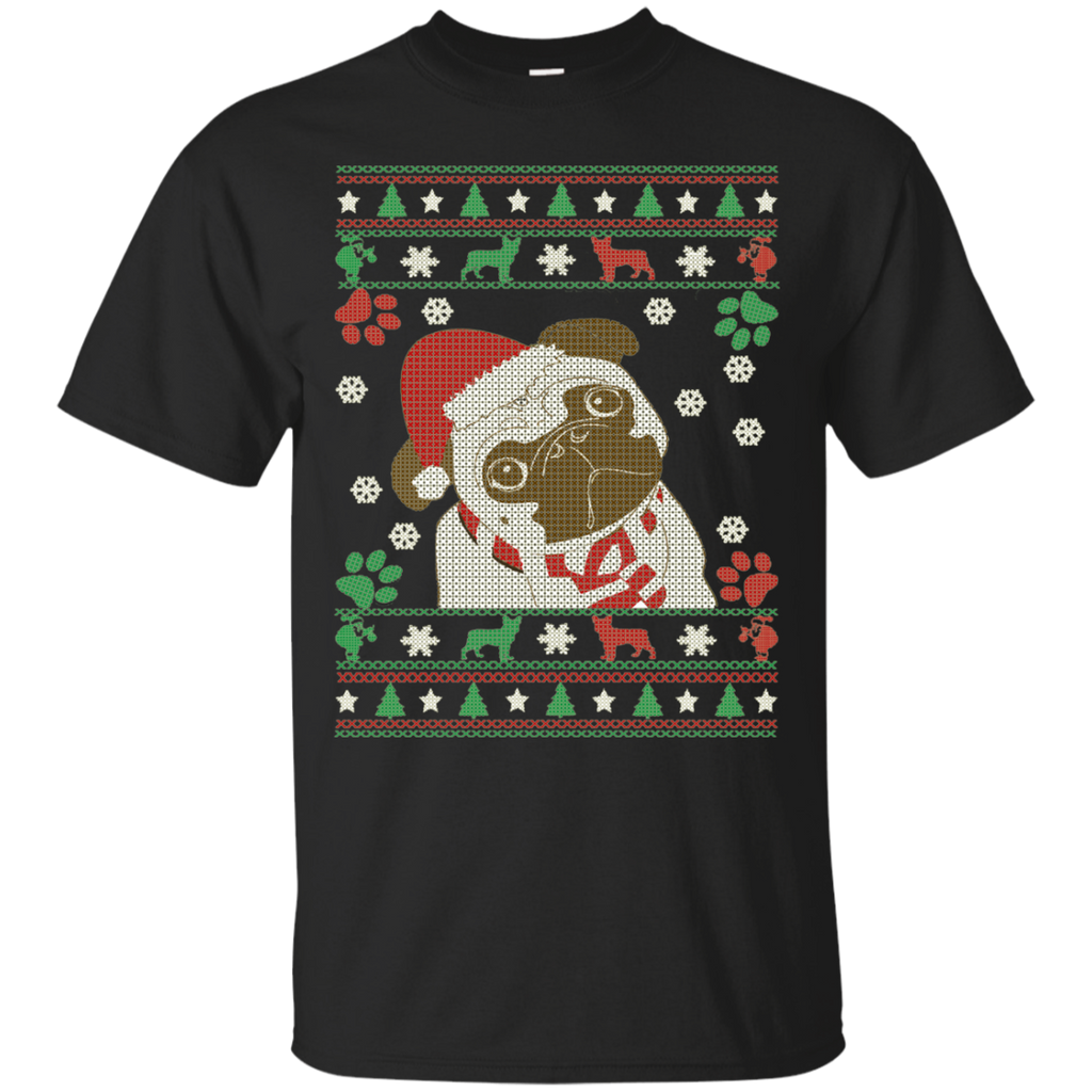 boston terrier merry christmas t T-Shirt
