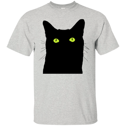 cat looking up matching family T-Shirt