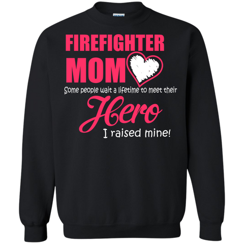 firefighter mom some people meet their hero t T-Shirt