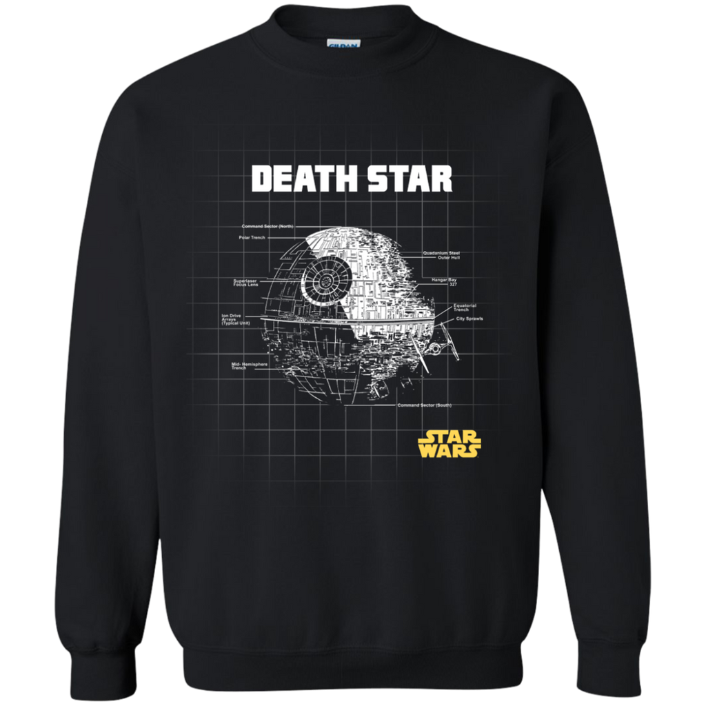 death star schematics T-Shirt