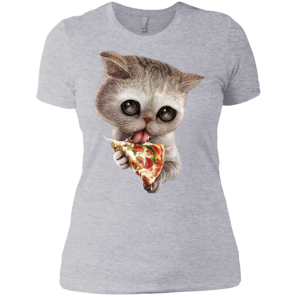 cat loves pizza sweatshirt T-Shirt