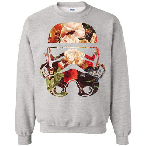 floral print stormtrooper T-Shirt