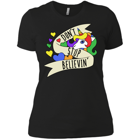 don't stop believin unicorns sweatshirt T-Shirt