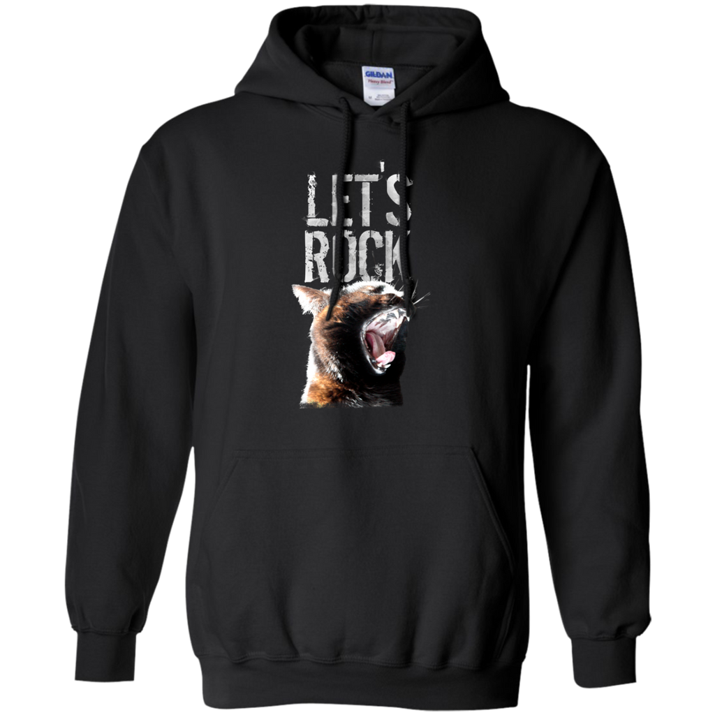 cat let's rock sweatshirt T-Shirt