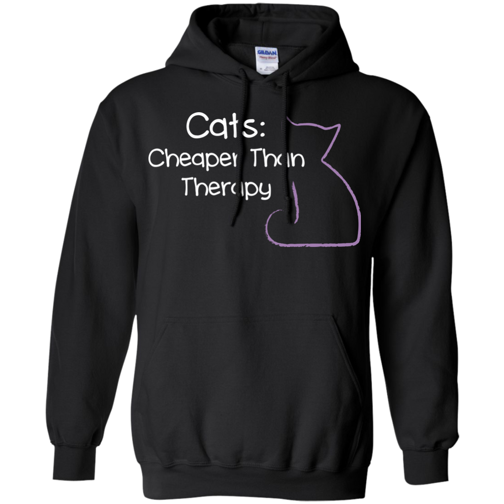 cats- cheaper than therapy sweatshirt T-Shirt