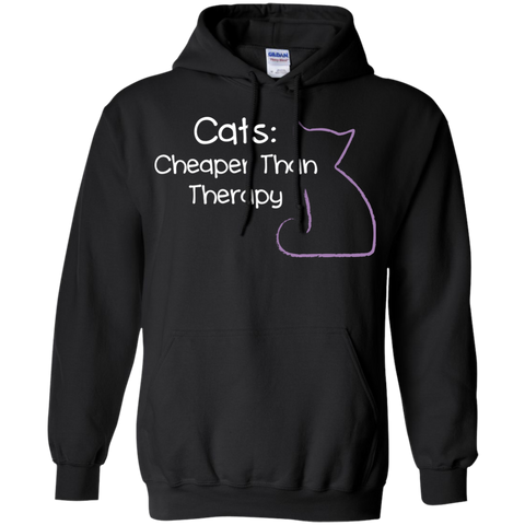 cats- cheaper than therapy sweatshirt T-Shirt