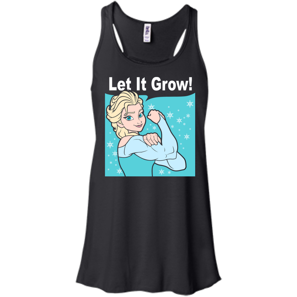 funny gym elsa let it grow fitness tank tops & T-Shirt