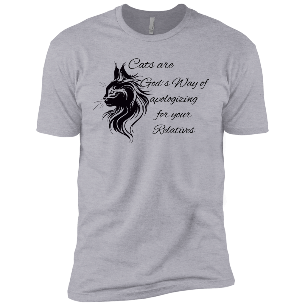 cats are god´s way of ...  T-Shirt