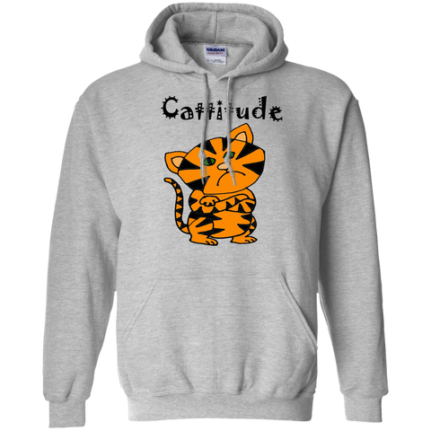 cool funny orange tiger cat with attitude t- T-Shirt