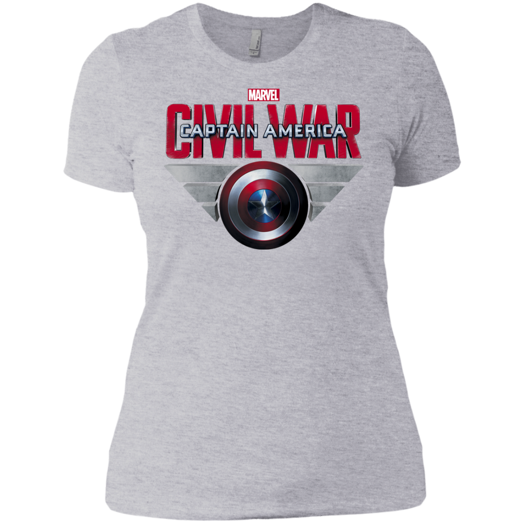 captain america civil war shield T-Shirt