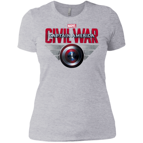 captain america civil war shield T-Shirt