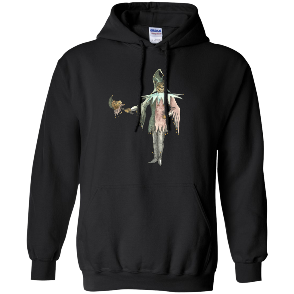 clown cat with lion stick t- T-Shirt