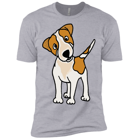 cool funny puppy jack russell terrier dog T-Shirt