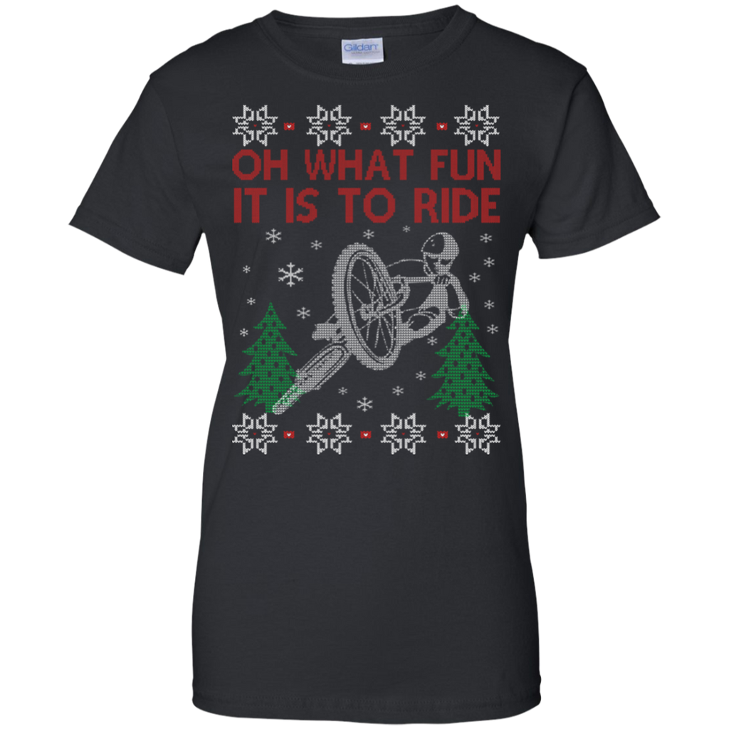 cycling christmas T-Shirt
