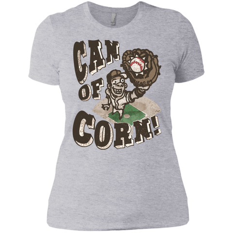 can of corn retro style baseball player T-Shirt