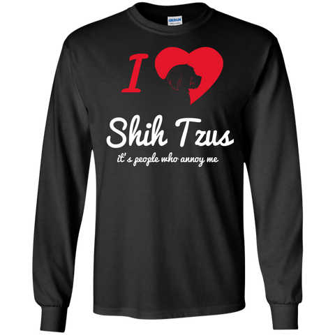 it's people who annoy me - shih tzus... T-Shirt