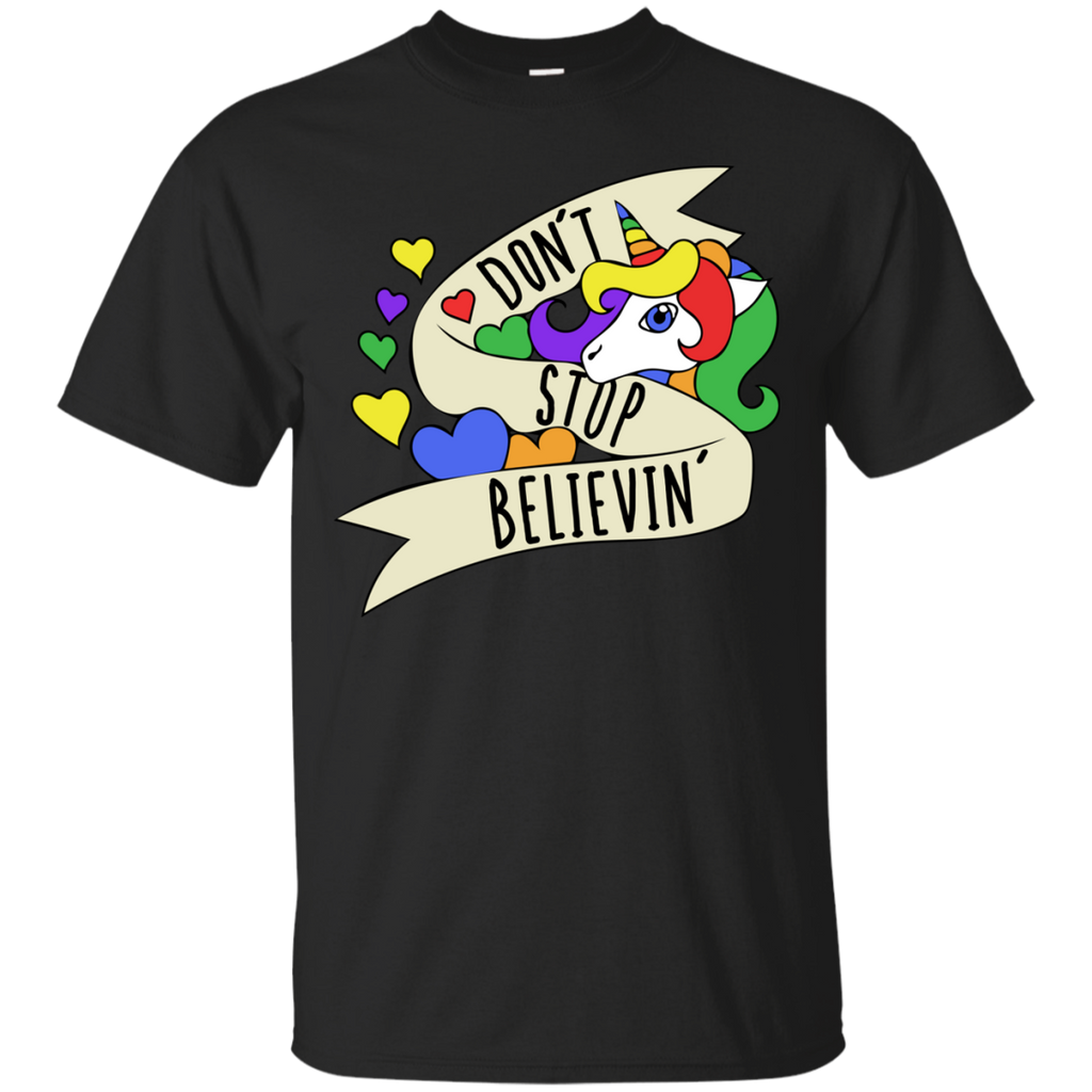 don't stop believin unicorns sweatshirt T-Shirt