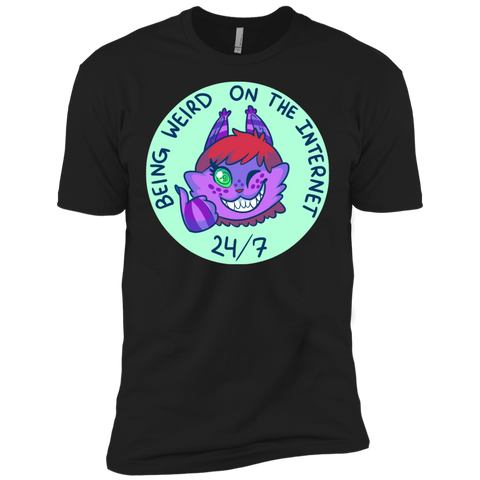 being weird on the intenret sweatshirt T-Shirt