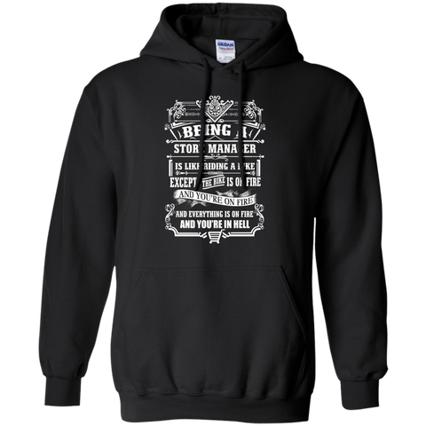 being a store manager is like riding a bike T-Shirt