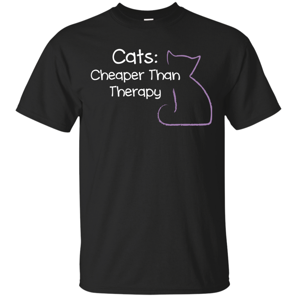 cats- cheaper than therapy sweatshirt T-Shirt