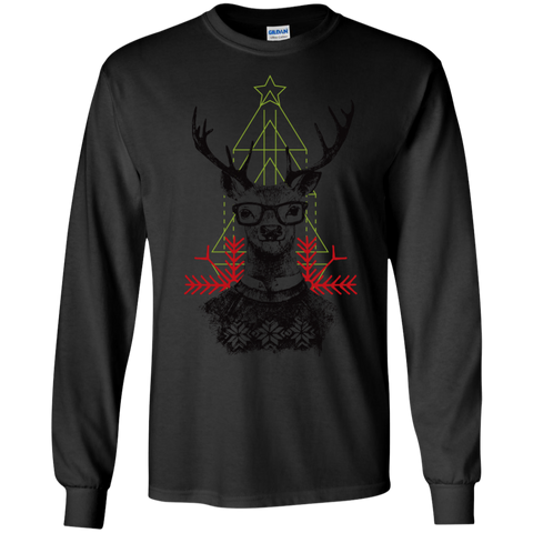 christmas hipster deer holiday sweater T-Shirt