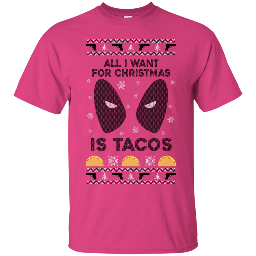 all i want for christmas is tacos T-Shirt