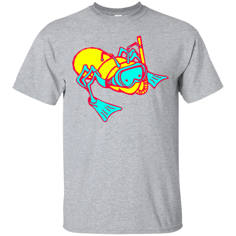 ant wearing snorkel T-Shirt