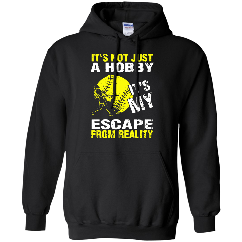 it's not just a hobby it's my escape from reality softball T-Shirt