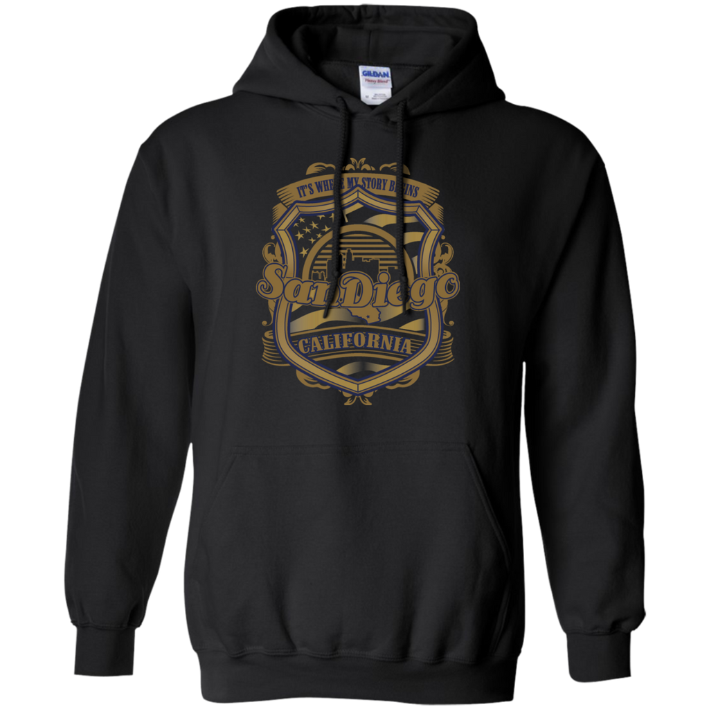 it's where my story begins san diego california T-Shirt
