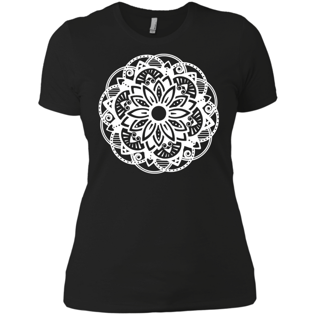 floral mandala - white tank tops & T-Shirt