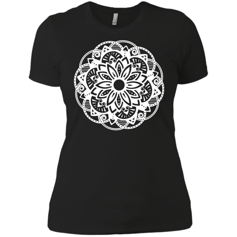 floral mandala - white tank tops & T-Shirt